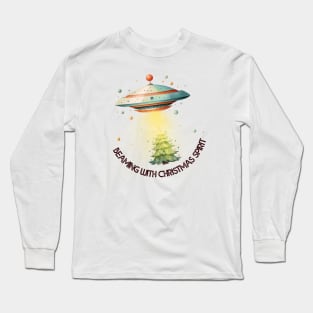 Beaming with Christmas spirit Long Sleeve T-Shirt